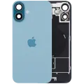 Back Glass w/ MagSafe Magnet & NFC & Flashlight Flex For iPhone 16 Plus (Genuine OEM) (UK / EU Version) (Teal)