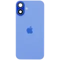 Back Glass w/ MagSafe Magnet & NFC & Flashlight Flex For iPhone 16 plus (Genuine OEM) (UK / EU Version) (Ultramarine)