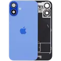 Back Glass w/ MagSafe Magnet & NFC & Flashlight Flex For iPhone 16 plus (Genuine OEM) (UK / EU Version) (Ultramarine)