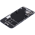 Back Glass w/ MagSafe Magnet & NFC & Flashlight Flex For iPhone 16 plus (Genuine OEM) (UK / EU Version) (Ultramarine)