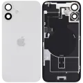 Back Glass w/ MagSafe Magnet & NFC & Flashlight Flex For iPhone 16 plus (Genuine OEM) (UK / EU Version) (White)