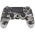 DoubleShock 4 Wired Controller For Playstation 4 (Gray Camo)