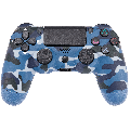 DoubleShock 4 Wired Controller For Playstation 4 (Blue Camo)