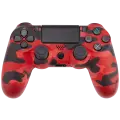 DoubleShock 4 Wired Controller For Playstation 4 (Red Camo)