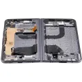Built-in OLED screen (main screen) Assembly (with mid-frame) for Google Pixel Fold (US and international versions) (Refurbished) (Obsidian Black)