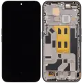 OLED Assembly With Frame For Nothing Phone (2a) (Refurbished) (Black)