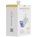 AmpSentrix 30W 2-in-1 USB-C / USB-A Wall Adapter (220V / UK Plug) (Ultramarine)