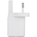 AmpSentrix 30W 2-in-1 USB-C / USB-A Wall Adapter (220V / UK Plug) (Teal)