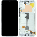 OLED Assembly With Frame For Samsung Galaxy A90 5G (A908 / 2019) (Service Pack) (White)