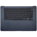 Top Case with Battery and Keyboard (ANSI US) For MacBook Air 15" A3241 (2025) (Used OEM Pull: Grade B) (Midnight)