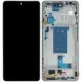OLED Assembly With Frame For Xiaomi 11T / 11T Pro (Refurbished) (Celestial Blue)