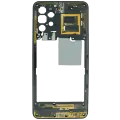 Mid-Frame Housing For Samsung Galaxy A32 5G (A326 / 2021) (Service Pack) (Awesome Black)