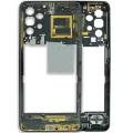 Mid-Frame Housing For Samsung Galaxy A32 5G (A326 / 2021) (Service Pack) (Awesome Black)