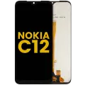LCD Assembly without Frame For Nokia C12 (Refurbished)