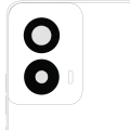 Back Camera Lens (Glass Only) With Adhesive For Motorola Moto Edge 2024 (XT2405 / 2024) (All Colors)