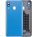 Back Cover Glass With Camera Lens For Samsung Galaxy A40 (A405 / 2019) (Aftermarket Plus) (Blue)