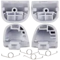 R1 L1 R2 L2 Trigger Buttons With Springs For PlayStation 5 Controller (White, BDM-020) (8 Piece Set)