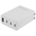 AmpSentrix 100W 4-Port (USB-C + USB-A) Wall Adapter