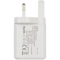 AmpSentrix 20W Dual-Port (USB-C + USB-A) Wall Adapter (220V / UK Plug)