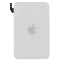 Back Glass w/ MagSafe Magnet & NFC For iPhone 17 Pro Max (Service Pack) (Silver)