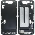 Mid-Frame Housing W/ Charging Port Flex & Small Parts For iPhone 16e / 17e (US Version) (Used OEM Pull: Grade C) (Black)