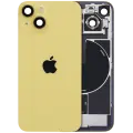 Back Glass w/ MagSafe Magnet & NFC & Flashlight Flex For iPhone 14 (Genuine OEM) (Yellow)