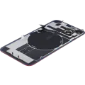 Back Glass w/ MagSafe Magnet & NFC & Flashlight Flex For iPhone 14 (Genuine OEM) (Red)