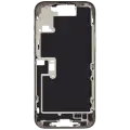 Mid-Frame Housing W/ Small Parts For iPhone 16 Pro Max (US Version) (Used OEM Pull: Grade C) (Natural Titanium)