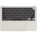 Top Case with Battery and Keyboard (ANSI US) For MacBook Air 13" A3240 (2025) (Used OEM Pull: Grade B) (Gold)