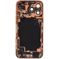 Back Housing W/ Charging Port Flex & Small Parts For iPhone 17 Pro Max (US Version) (Used OEM Pull: Grade B) (Cosmic Orange)