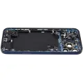 Back Housing W/ Charging Port Flex & Small Parts For iPhone 17 Pro Max (US Version) (Used OEM Pull: Grade B) (Deep Blue)