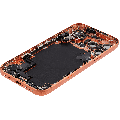 Back Housing W/ Charging Port Flex & Small Parts For iPhone 17 Pro Max (EU / Global Version) (Used OEM Pull: Grade B) (Cosmic Orange)