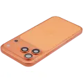 Back Housing W/ Charging Port Flex & Small Parts For iPhone 17 Pro Max (EU / Global Version) (Used OEM Pull: Grade C) (Cosmic Orange)