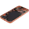 Back Housing W/ Charging Port Flex & Small Parts For iPhone 17 Pro Max (EU / Global Version) (Used OEM Pull: Grade C) (Cosmic Orange)