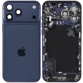 Back Housing W/ Charging Port Flex & Small Parts For iPhone 17 Pro Max (EU / Global Version) (Used OEM Pull: Grade C) (Deep Blue)