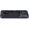 Back Housing W/ Charging Port Flex & Small Parts For iPhone 17 Pro Max (EU / Global Version) (Used OEM Pull: Grade C) (Deep Blue)