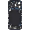 Back Housing W/ Charging Port Flex & Small Parts For iPhone 17 Pro (US Version) (Used OEM Pull: Grade C) (Deep Blue)