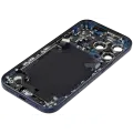 Back Housing W/ Charging Port Flex & Small Parts For iPhone 17 Pro (US Version) (Used OEM Pull: Grade C) (Deep Blue)