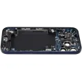 Back Housing W/ Charging Port Flex & Small Parts For iPhone 17 Pro (US Version) (Used OEM Pull: Grade C) (Deep Blue)