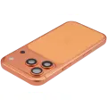 Back Housing W/ Charging Port Flex & Small Parts For iPhone 17 Pro (EU / Global Version) (Used OEM Pull: Grade B) (Cosmic Orange)