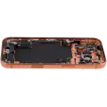 Back Housing W/ Charging Port Flex & Small Parts For iPhone 17 Pro (EU / Global Version) (Used OEM Pull: Grade B) (Cosmic Orange)