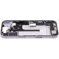 Mid-Frame Housing W/ Charging Port Flex & Small Parts For iPhone 17 (EU / Global Version) (Used OEM Pull: Grade B) (Lavender)