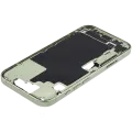 Mid-Frame Housing W/ Charging Port Flex & Small Parts For iPhone 17 (EU / Global Version) (Used OEM Pull: Grade B) (Sage)