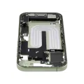 Mid-Frame Housing W/ Charging Port Flex & Small Parts For iPhone 17 (EU / Global Version) (Used OEM Pull: Grade B) (Sage)