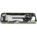 Mid-Frame Housing W/ Charging Port Flex & Small Parts For iPhone 17 (EU / Global Version) (Used OEM Pull: Grade B) (Sage)