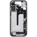 Mid-Frame Housing W/ Charging Port Flex & Small Parts For iPhone 17 (EU / Global Version) (Used OEM Pull: Grade B) (White)