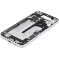 Mid-Frame Housing W/ Charging Port Flex & Small Parts For iPhone 17 (EU / Global Version) (Used OEM Pull: Grade B) (White)
