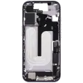 Mid-Frame Housing W/ Charging Port Flex & Small Parts For iPhone 17 (US Version) (Used OEM Pull: Grade B) (Lavender)
