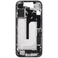 Mid-Frame Housing W/ Charging Port Flex & Small Parts For iPhone 17 (US Version) (Used OEM Pull: Grade B) (White)