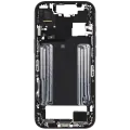 Mid-Frame Housing W/ Charging Port Flex & Small Parts For iPhone Air (US / EU Version) (Used OEM Pull: Grade B) (Sky Blue)